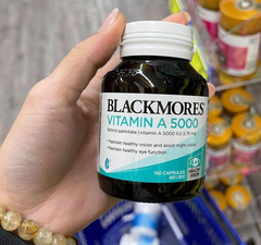Viên Uống Bổ Mắt, Tăng Cường Thị Lực Blackmores Vitamin A 5000IU - 150 viên