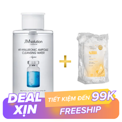 Nước Tẩy Trang JM Solution H9 Hyaluronic Ampoule Cleansing Water 500ml - Hàng công ty