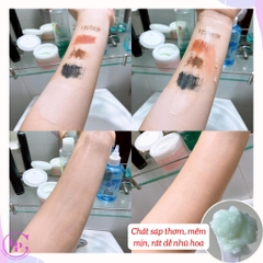 Sáp tẩy trang Shhom White Vegan Cleansing Balm 60ml Fullbox - Màu hồng Rosemary - Da thường