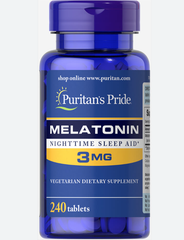 Viên uống giúp ngủ ngon Puritan’s Pride Melatonin