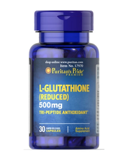 Viên Uống Trắng Da Puritan's Pride L-glutathione Reduced 500mg - 30 Viên