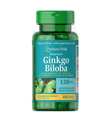 Viên uống Ginkgo Biloba Standardized Extract 120 mg--100v