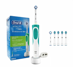 Bàn chải điện Oral B D12 Vitality Braun - Set 7 món