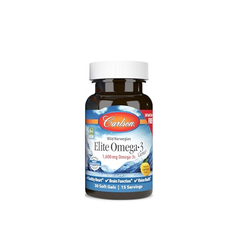 Viên uống bổ tim mạch & não bộ Carlson Elite Omega-3 1600 mg Gems - Nobox
