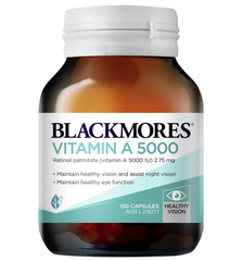 Viên uống Blackmores Vitamin A 5000IU 150v