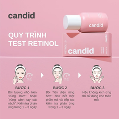 Tinh chất Retinol Candid 30ml - Fullbox Hàng Công Ty