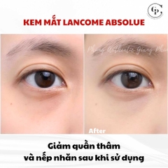 Kem mắt Lancome Absolue 5ml Fullbox - Tách set US