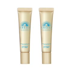 Combo 2 Kem Chống Nắng Anessa Perfect UV Sunscreen SPF50+/PA++++ - Skincare Gel 15g Công ty Nobox [Tiết kiệm 39K]