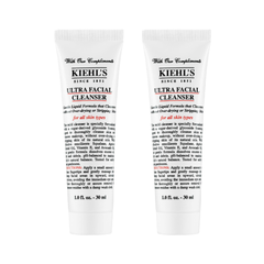 Combo 2 Sữa Rửa Mặt Kiehl's Ultra Facial Cleanser 30ml - Nobox Tách Set US [Tiết kiệm 29K]