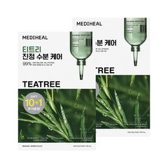 Combo 2 Mặt Nạ Mediheal Essential Fullbox - TeaTree (11m x 24ml) [Tiết kiệm 51K + Freeship]