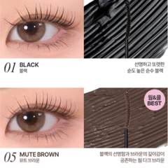 Mascara Mude Skinny Curling & Multi-Fixer 3ml Tách set Nobox