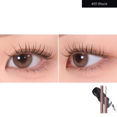 Mascara Mude Skinny Curling & Multi-Fixer 3ml Tách set Nobox