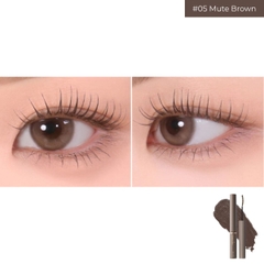 Mascara Mude Skinny Curling & Multi-Fixer 3ml Tách set Nobox