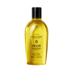 Dầu Tắm Dưỡng Thể Hạnh Nhân L'Occitane Almond Shower Oil 250ml - Nobox - Hàng Duty