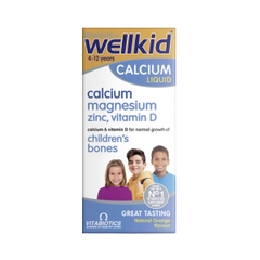 Vitabiotics Wellkid Calcium Liquid 150ml Fullbox