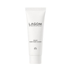 Sữa Rửa Mặt Tạo Bọt Cân Bằng PH Dịu Nhẹ Lagom Cellup PH Cure Foam Cleanser 20ml Nobox - Hàng Duty