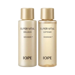 Bộ Đôi Dưỡng Da Lope Super Vital Emulsion + Softener Chống Lão Hóa 18ml X 2