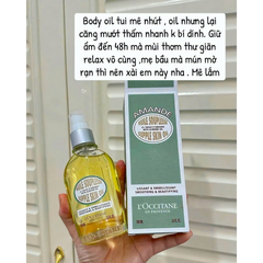 Dầu Dưỡng Thể L'Occitane Almond Supple Skin Oil - 100ml Fullbox