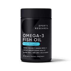 Viên Uống Omega-3 Sports Research 1250mg - Triple Strength 90 Viên – Hàng US