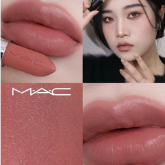 Set 2 Son MAC Topsy Teddy - Son Thỏi Và Chì Kẻ Màu 617 Velvet Teddy - Fullbox Hàng US