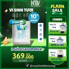 ECADOR MILK - Tăng hấp thu, nong to đường ruột, hỗ trợ chuyển hóa