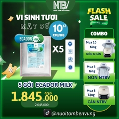Combo 5 Ecador Milk tặng 1 nón NTBV