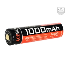 Pin sạc ACEBEAM 14500 dung lượng 1000mAh có cổng USB-C