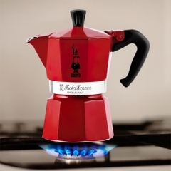 Ấm Chiếc Suất Moka Bialetti Express Rossa 3 Cup