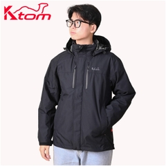 Áo Khoác Nam 2 in 1 ( 2 lớp -  áo trong + áo ngoài ) Ktom – K145