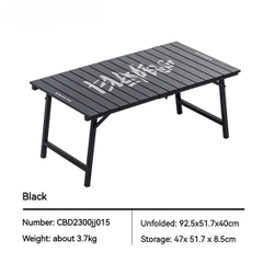 Blackdog Bàn Gấp Hợp Kim Nhôm Đa Năng Cắm Trại
