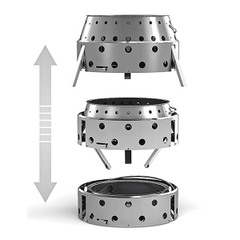 Petromax Atago Bếp Củi Dã Ngoại, Cắm Trại