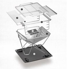 Naturehike Bếp Nướng Than Xếp Gọn Cắm Trại NH20PJ121