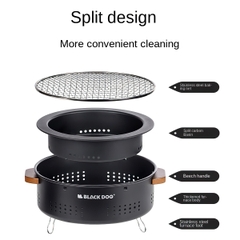 BLACKDOG CBD2450CF010 Bếp Nướng Tròn Cắm Trại