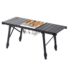 Blackdog CBD2300CF012 / CBD2300JJ019 Bàn Xếp IGT Kết Hợp Bếp Nướng Than Cắm Trại Xếp Gọn