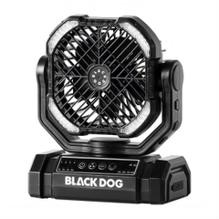 Blackdog Quạt Sạc Cắm Trại 10,000mAh Kiêm Đèn CBD2550ZM038