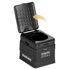 Blackdog Toilet Di Động Xếp Gọn Cắm Trại Dã Ngoại CBD2550PJ079