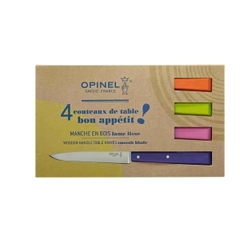 Bộ Dao Ăn Cán Gỗ Cắm Trại Opinel Pop Spirit