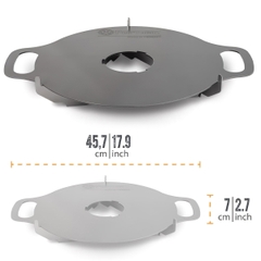 Petromax Bộ Vỉ Nướng Cho Bếp Atago Griddle Plate