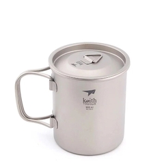 Ca titanium 1 lớp có tay cầm (300ml)