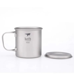 Ca titanium 1 lớp có tay cầm (500ml)