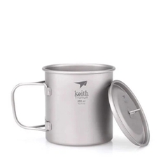 Ca titanium 1 lớp có tay cầm (550ml)