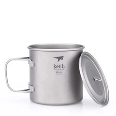 Ca titanium 1 lớp có tay cầm (650ml)