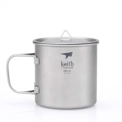 Ca titanium 1 lớp có tay cầm (650ml)