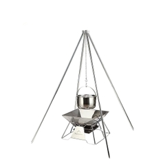 Campingmoon MT-130 Chạc Treo Nồi (4 Chân) Dã Ngoại