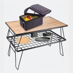 Campingmoon T-2301 Phụ Kiện Mặt Bàn Gỗ Tre