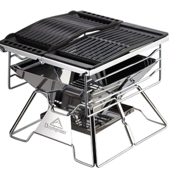 Campingmoon W3 Phụ Kiện Khay Nướng BBQ Chống Dính