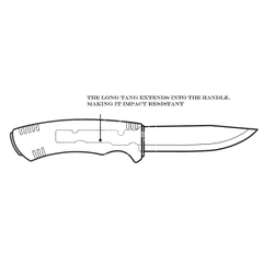 Dao Cắm Trại Morakniv Bushcraft Black SRT Stainless Steel