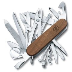 Victorinox Dao Xếp Swiss Champ Wood (91mm) Cắm Trại