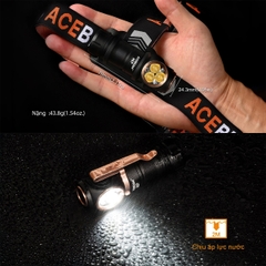 Đèn Pin Đội Đầu Cắm Trại Du Lịch ACEBEAM H17 Độ Sáng 2000 Lumen Chiếu Xa 134M (Pin Kèm Theo)