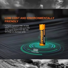 Fenix Pin Sạc ARB-L18-4000